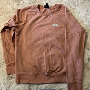 Patagonia sweatshirt size large in light pink.